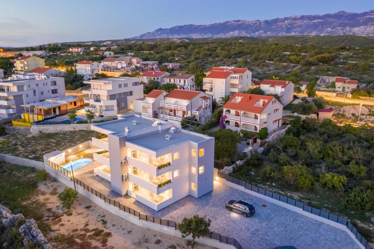 Villa Lena Luxury Apartments Новалья Экстерьер фото